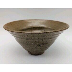 Chawan Matcha Tea Bowl Ido Wabi Sabina MS Chop Speckled Studio Pottery